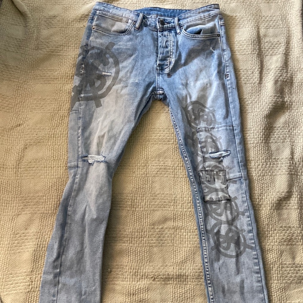 Ksubi distressed jeans